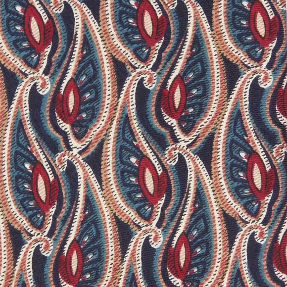 Marc Jeffries Fabulous Peacock Feather Pattern Mens Silk Neck Tie - Picture 1 of 4
